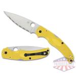spyderco native chf salt lw ylw srtd