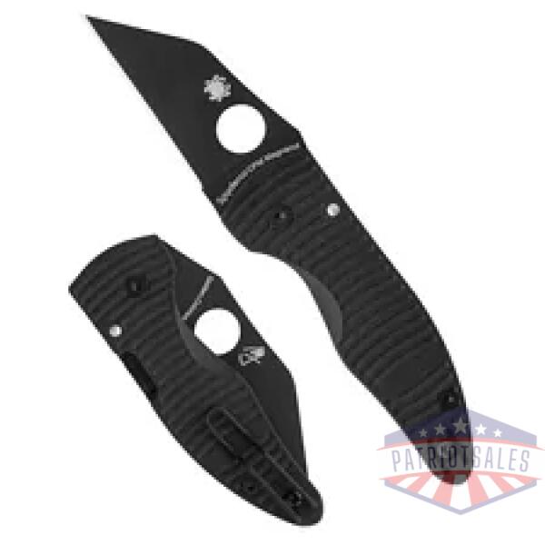 spyderco microjimbo salt 2.45" blk
