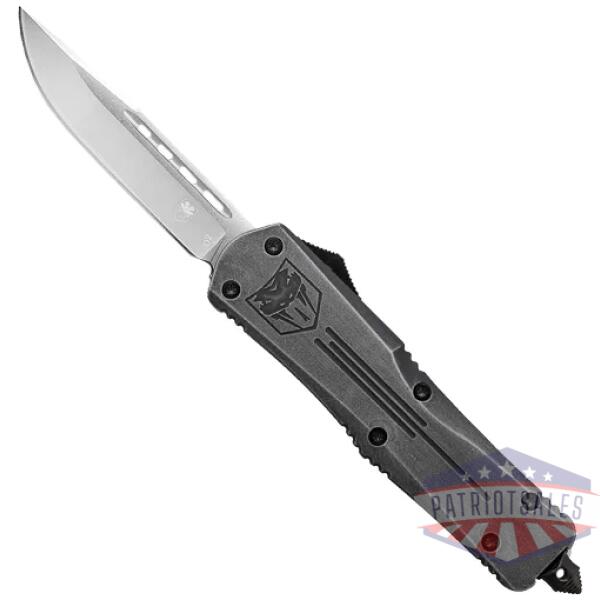 cobratec small fs3 otf - stonewash 3" d2 drop point