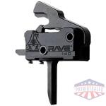 rise trigger rave 140 flat sst - 3.5lb ar-15 w/anti walk pins
