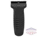 troy cqb vertical grip black - fits picatinny rails