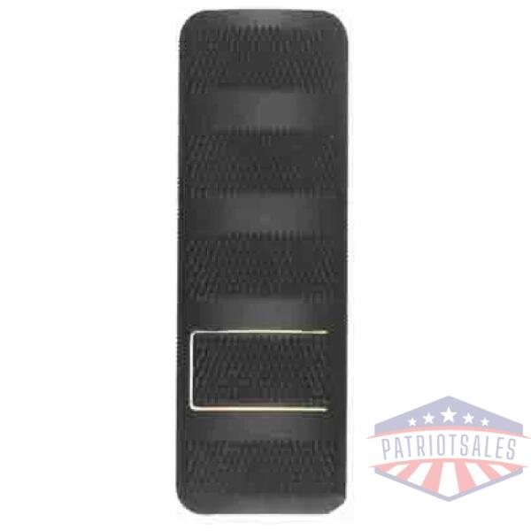 troy battle rail covers 4.4" - black 3-pk