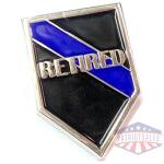 retired officer pin