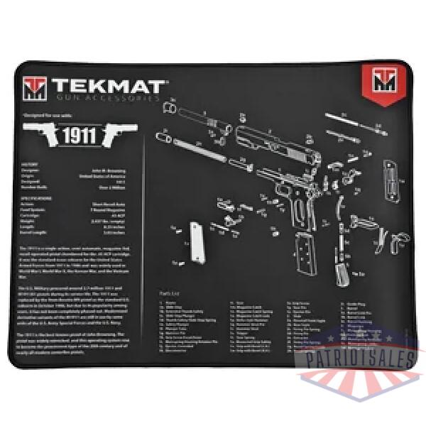 tekmat ultra pstl mat 1911 blk