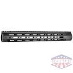 mft extreme duty 15" mlok - carbine rail system black