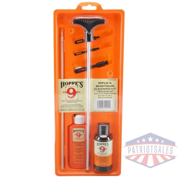 hoppes uo cleaning kit - universal w/clamshell package