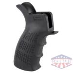 utg pro ar15 ambid pistol grip blk