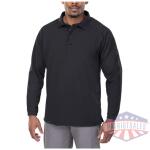 vertx coldblack men's long sleeve polo