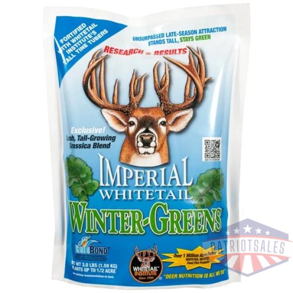 whitetail institute winter- - greens 1/2 acre 3lbs fall