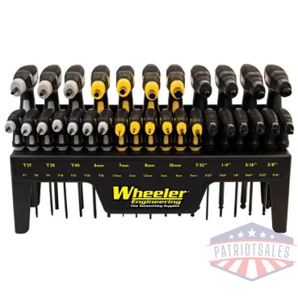 wheeler p-handle driver set 30 pc