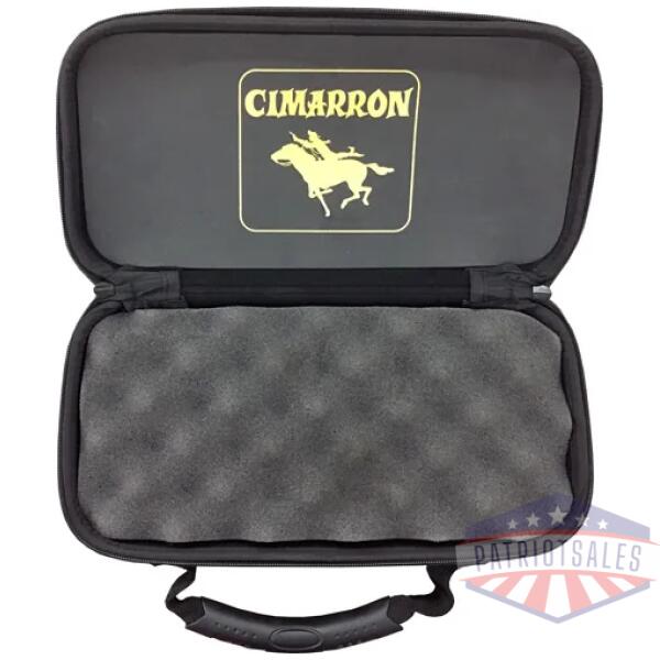 cimarron revolver case large - 5.5" to 8" barrel black