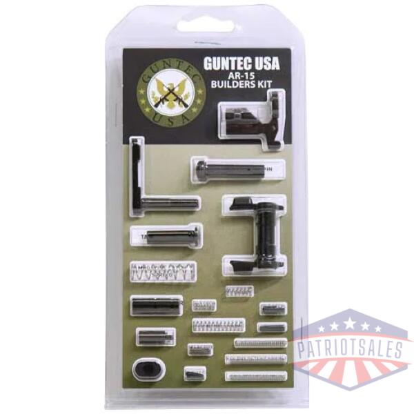 guntec ar15 lower parts kit - ambi w/o grip & trigger group
