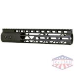 guntec air lite handguard - 10" m-lok black