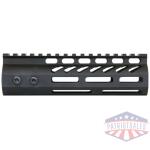 guntec ultra light handguard - 7" m-lok black