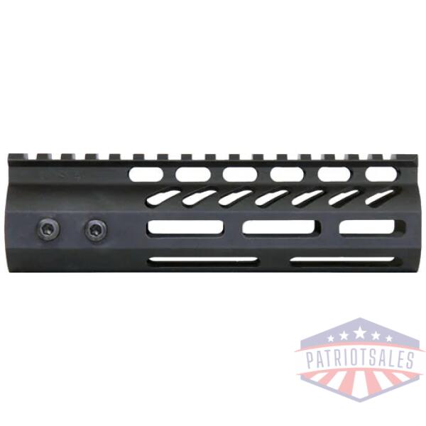 guntec ultra light handguard - 7" m-lok black