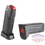 amend2 a2-19 polymer handgun magazine black for glock 19 9mm luger 15/rd