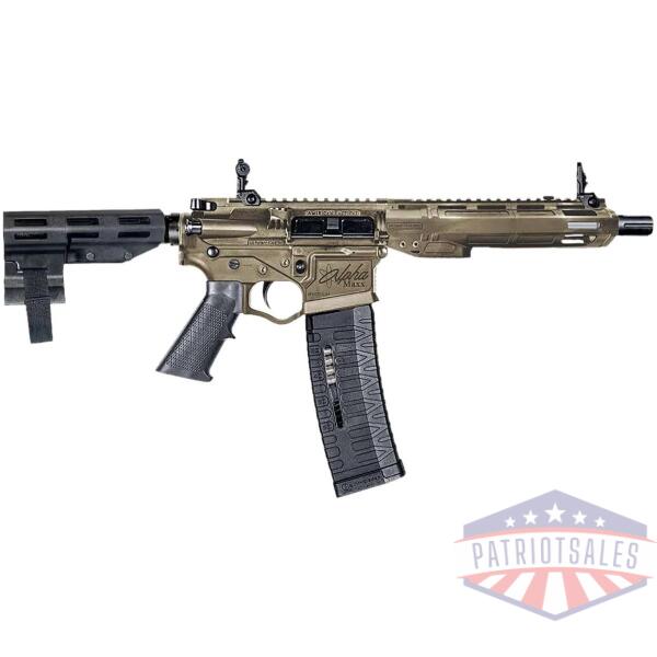ati alpha maxx hga fde pistol 5.56mm 60rd magazine 7.5'' barrel 7'' mlok handguard