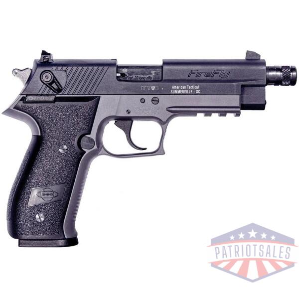 ati gsg firefly handgun .22 lr 13rd magazines(2) 4.9 threaded barrel smoke frame