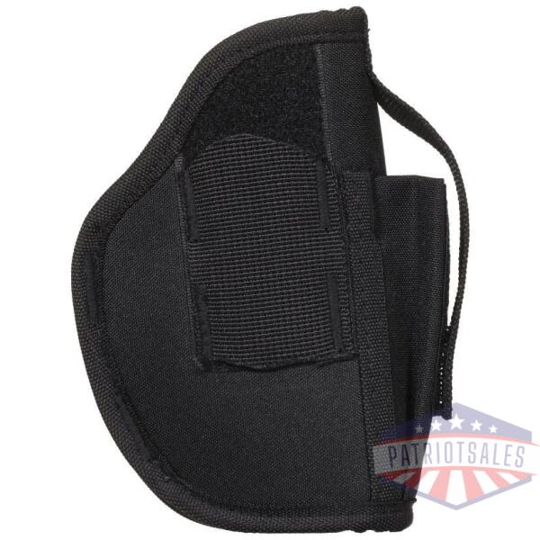 allen company ambidextrous belt holster size 3 for large autos 4.5-5" black ambi