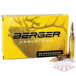 berger elite hunter rifle ammunition 6.5 prc 140gr hpbt 3109 fps 20/ct