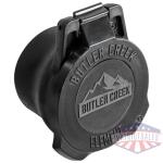 butler creek element scope cap objective 55-60mm - black (clam)