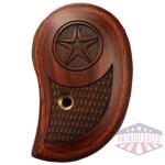 bond arms standard handgun grips rosewood with engraved star
