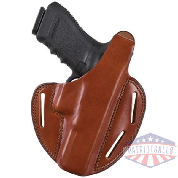 bianchi model 7 shadow ii s&w 36 60 j frame 2" plain tan rh