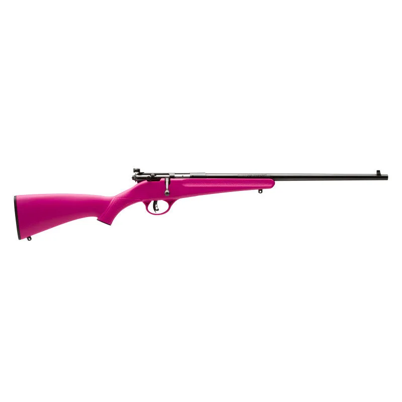 Savage Arms Rascal Rifle 22 Lr Single Shot 16.13&Amp;Quot; Barrel Pink Savage arms rascal rifle 22 lr single shot 16. 13" barrel pink