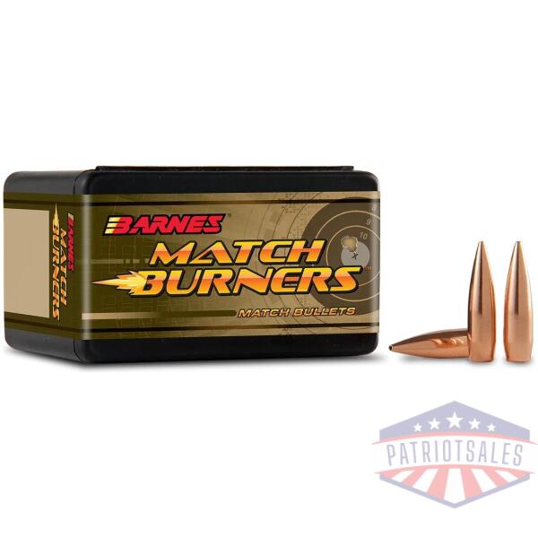 barnes match burners bullets 6mm .243" 105 gr bt match 100/ct