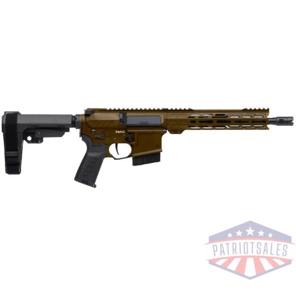 cmmg banshee mk4 handgun 338 arc 10rd magazine 10.5'' barrel ripbrace midnight bronze