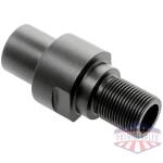cmmg zeroed muzzle mount for defcan 57 4.6mm/5.7mm (1/2 - 28)