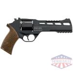 chiappa rhino 60ds handgun 10mm 6rd capacity 6" barrel black and walnut with 3 moon clips