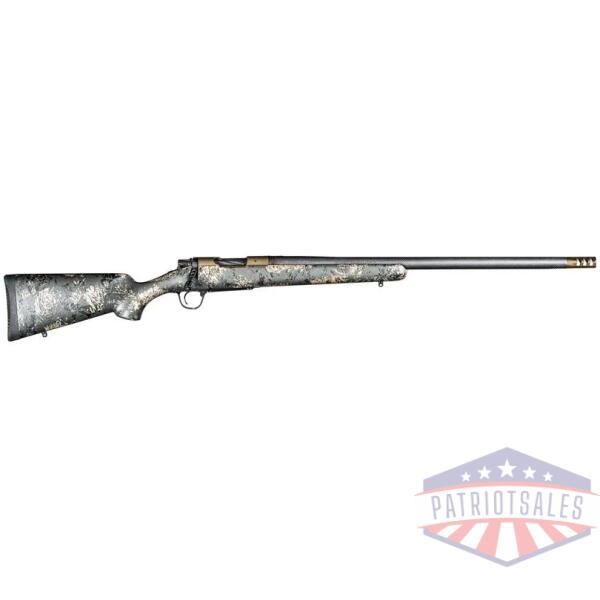 christensen arms ridgeline fft rifle 7mm prc 3rd magazine 22" barrel carbon with green & tan accents