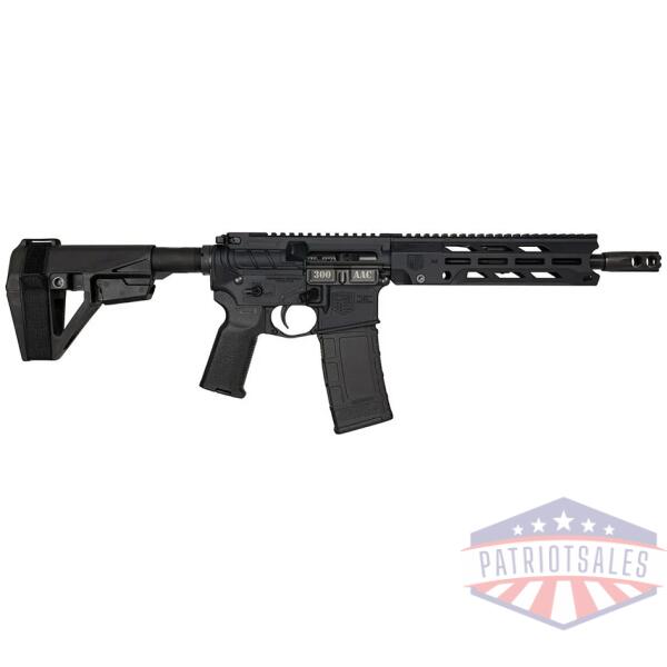 diamondback db15 handgun 300blk 30rd magazine 10" 5/8x24 threaded barrel black with sba5 brace
