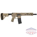 diamondback db15 handgun .300 blk 30rd magazine 10.5" 5/8x24 threaded barrel fde with sba5 brace