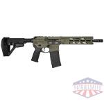 diamondback db15 handgun .300 blk 30rd magazine 10.5" 5/8x24 threaded barrel od green with sba5 brace