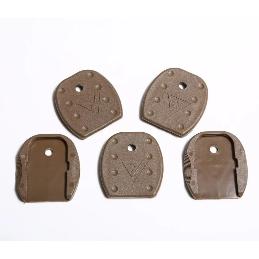 Tangodown Vickers Tactical Magazine Floor Plates For Glock 5Pk Tan Tangodown vickers tactical magazine floor plates for glock 5pk tan