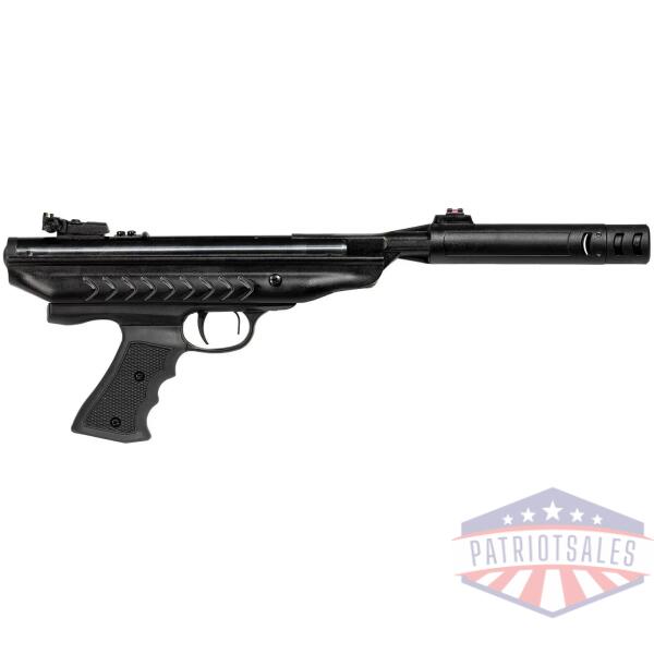 hatsan supercharger qe air pistol - .177 cal black syn 800 fps