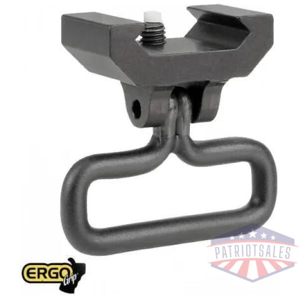 ergo grips sling swivel and mount black