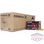 federal american eagle rifle ammunition 5.56mm 55gr fmj 3165 fps 500/ct case (25-20/ct boxes)