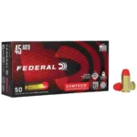 Federal American Eagle Syntech Handgun Ammunition .45 ACP 220 gr TSJ 795 fps 50/ct