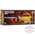 federal fusion msr rifle ammunition .300 blackout 150 gr sp 1900 fps 20/ct