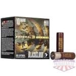 federal premium black cloud fs steel shotshell 10ga 3-1/2 1-5/8oz 1375 fps #bb 25rds