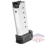 springfield armory xd(s) midlength handgun magazine stainless .45 acp 5/rd