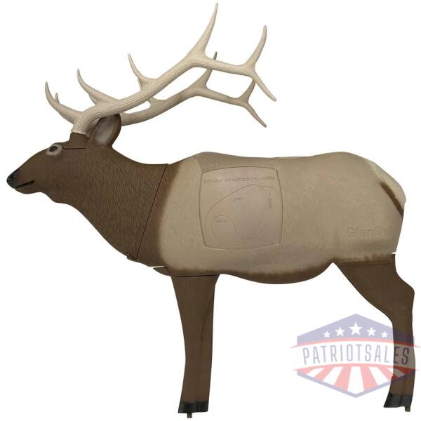 glendel half-scale elk 3d archery target