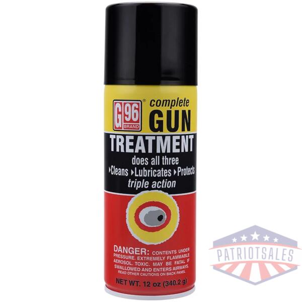 g96 complete gun treatment 12 oz aerosol can