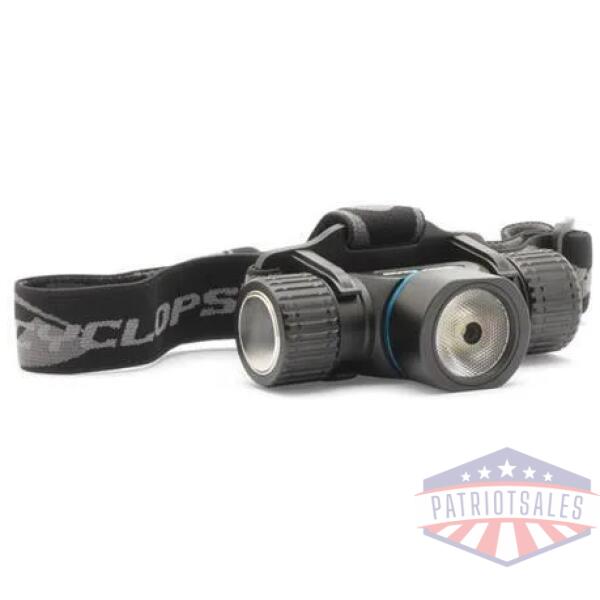 cyclops poseidon rechargeable headlamp black 2000 lumens