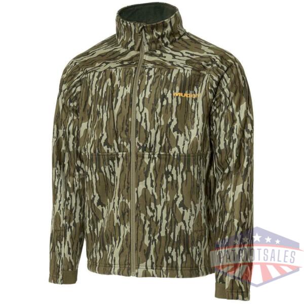 muddy trx softshell jacket mossy oak bottomland l