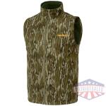 muddy trx softshell vest mossy oak bottomland l