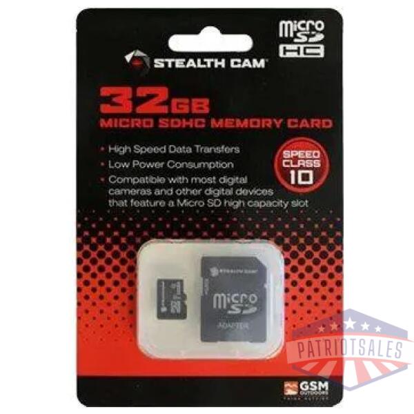 stealthcam micro sd card 32gb